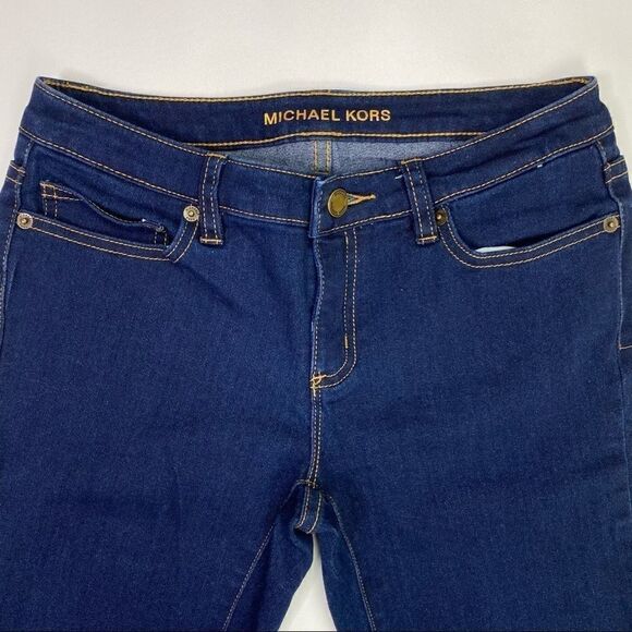 Michael Kors | Skinny Stretch Denim Capri’s - Picture 2 of 7